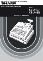 XE-A407 XE-A43S Operation Programming